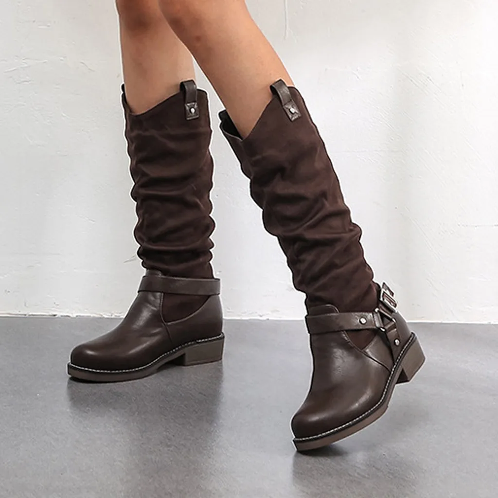 2019 Retro Long Tube Boots Women Winter Leather Riding Boot Lady Western Fashion Knight Boot Rome Style Cowboy Shoes Warm Botas
2019 Retro Long Tube Boots Women Winter Leather Riding Boot Lady Western Fashion Knight Boot Rome Style Cowboy Shoes Warm Botas