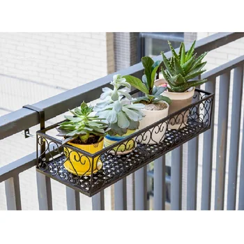 Storage Basket Holder Flowerpot Stand Rack Deck Rail Flowerpot Railing Shelf Balcony Rail Planter Shelf Fence Railing Holder
Storage Basket Holder Flowerpot Stand Rack Deck Rail Flowerpot Railing Shelf Balcony Rail Planter Shelf Fence Railing Holder