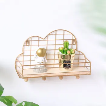 Iron Storage Racks organizer Cloud Shaped Hanging Wall Mounted Display Grid Storage Shelf Organization Rack Crafts home decor
Iron Storage Racks organizer Cloud Shaped Hanging Wall Mounted Display Grid Storage Shelf Organization Rack Crafts home decor