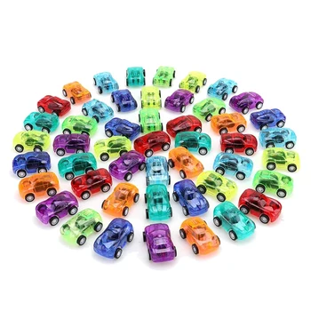48 Pack Color Transparent Pull Back Toy Car, Kids Birthday Party ,Gift(Random Color) 
48 Pack Color Transparent Pull Back Toy Car, Kids Birthday Party ,Gift(Random Color)