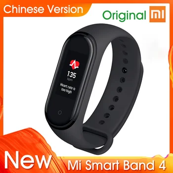2019 Original Xiaomi Mi Band 4 Newest Music Smart Bracelet Heart Rate Fitness Tracker 0.95” Color AMOLED Screen BT 5.0 Wristband
2019 Original Xiaomi Mi Band 4 Newest Music Smart Bracelet Heart Rate Fitness Tracker 0.95” Color AMOLED Screen BT 5.0 Wristband