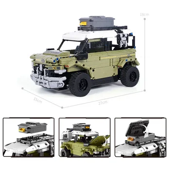 In Stock Technics Off-road Vehicle land Defender Rover Building Block Radio Remote Control Suv Brick Model Car Toys
In Stock Technics Off-road Vehicle land Defender Rover Building Block Radio Remote Control Suv Brick Model Car Toys