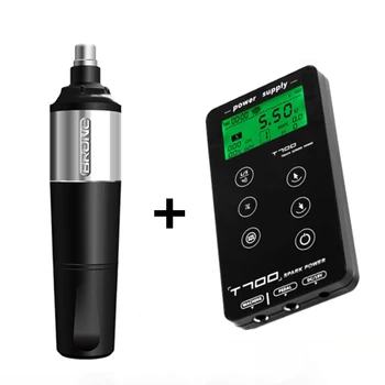 Original BRONC-V2 Rotary Tattoo Machine Pen Swiss Motor Strong Quiet With T-700 Touch Screen Tattoo Power For Tattoo Supply
Original BRONC-V2 Rotary Tattoo Machine Pen Swiss Motor Strong Quiet With T-700 Touch Screen Tattoo Power For Tattoo Supply