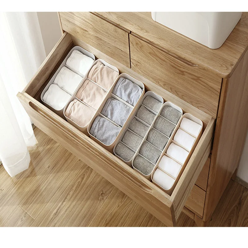 Drawer Organizers Separate Socks Storages Box Plastic Underwear Panties Desktop Superimposable Drawers Finishing Boxes Storage
Drawer Organizers Separate Socks Storages Box Plastic Underwear Panties Desktop Superimposable Drawers Finishing Boxes Storage