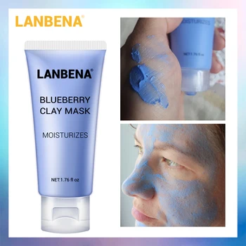 LANBENA Blueberry Clay Face Mask Refreshing Anti-Aging Deep Cleaning Remove Grease Shrinks Pores Nourishing Lighting Skin Care
LANBENA Blueberry Clay Face Mask Refreshing Anti-Aging Deep Cleaning Remove Grease Shrinks Pores Nourishing Lighting Skin Care