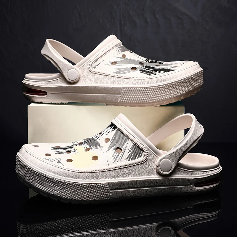 Men Sandals 2020 Crocks Hole Shoes Black Garden Casual Rubber Clogs For Summer Slides Crocse Swimming Jelly Shoes Men Sandals
Men Sandals 2020 Crocks Hole Shoes Black Garden Casual Rubber Clogs For Summer Slides Crocse Swimming Jelly Shoes Men Sandals