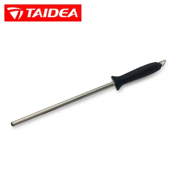 TAIDEA12inch Knife Sharpening Rod Steel Professional Sharpener Diamond Knife sharpening Tool T0835D Honing Grinder musats
TAIDEA12inch Knife Sharpening Rod Steel Professional Sharpener Diamond Knife sharpening Tool T0835D Honing Grinder musats