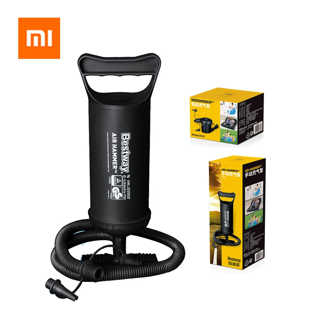 XiaoMi оригинальный Bestway Надувной электрический и ручной воздушный насос воздушная