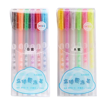 6/12Pcs 3D Glossy Jelly Ink Pen Waterproof Fade-proof for DIY Album Card Scrapbooks Writing Drawing EM88
6/12Pcs 3D Glossy Jelly Ink Pen Waterproof Fade-proof for DIY Album Card Scrapbooks Writing Drawing EM88