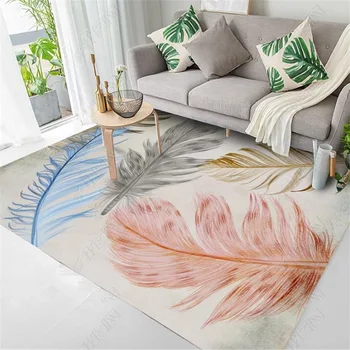 Custom feather Rectangle New Modern Home Mat Room Area Rug Floor Carpet For Living Room Bedroom Carpets Kitchen Mat MT91
Custom feather Rectangle New Modern Home Mat Room Area Rug Floor Carpet For Living Room Bedroom Carpets Kitchen Mat MT91