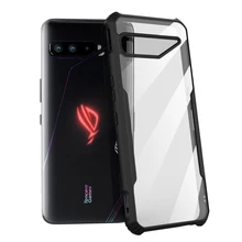 ZSHOW – Étui avec armure anti-chute et cadre TPU pour téléphone ASUS, couverture arrière transparente avec protection incroyable, ROG 3,=