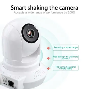 IB030 1080P Intelligent Head Shaking Network Camera Vertical rotation 100 Degrees for Indoor Monitoring in Home or Office 
IB030 1080P Intelligent Head Shaking Network Camera Vertical rotation 100 Degrees for Indoor Monitoring in Home or Office