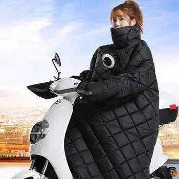 Scooter Windproof Quilt Winter Warm Thick Motorcycle Cover with Gloves Night Reflective Dirt Resistant Windshield 
Scooter Windproof Quilt Winter Warm Thick Motorcycle Cover with Gloves Night Reflective Dirt Resistant Windshield