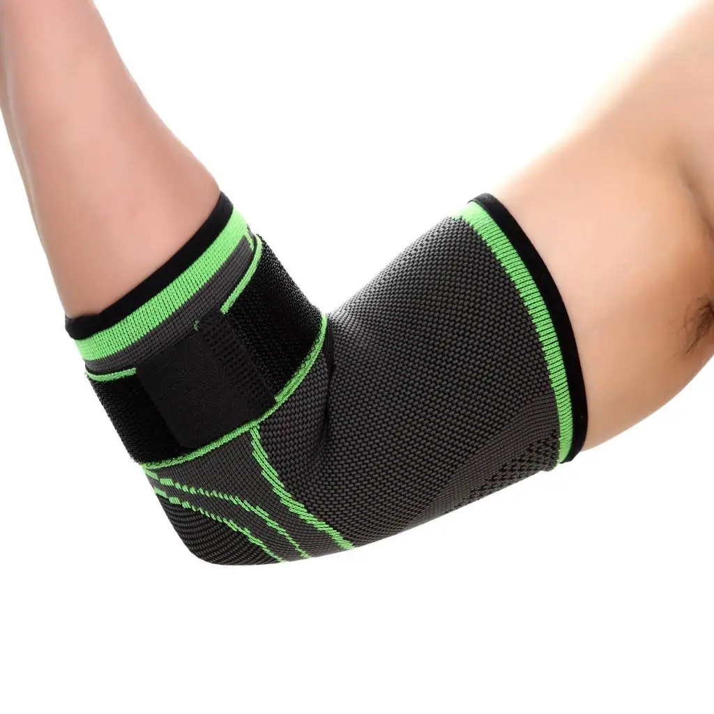 Elbow Support Brace Compression Sleeve Tendonitis Joint Pain Guard Wrap Band Elbow Support Brace Compression Sleeve Tendonitis Joint Pain Guard Wrap Band