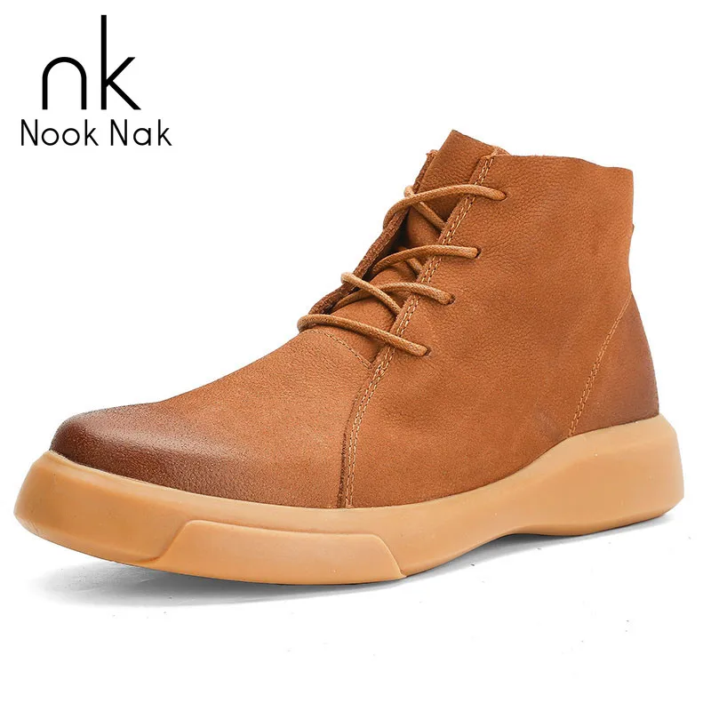 Men England Style Martin Boots Genuine Leather Flat Boots Shoes for Gentlemen Autumn Ankle Boots Softness Comfort Leather Boot
Men England Style Martin Boots Genuine Leather Flat Boots Shoes for Gentlemen Autumn Ankle Boots Softness Comfort Leather Boot