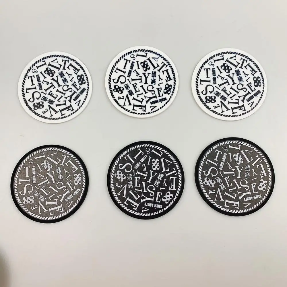 OEM/ODM Custom Logo Environmental Friendly Round Soft Rubber Coaster Customizable Durable Tabletop Protection
OEM/ODM Custom Logo Environmental Friendly Round Soft Rubber Coaster Customizable Durable Tabletop Protection