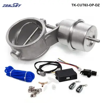 Exhaust Control Valve Set With Vacuum Actuator CUTOUT 2.5" 63mm Pipe OPEN STYLE with Wireless Remote Controller TK-CUT63-OP-DZ
Exhaust Control Valve Set With Vacuum Actuator CUTOUT 2.5" 63mm Pipe OPEN STYLE with Wireless Remote Controller TK-CUT63-OP-DZ