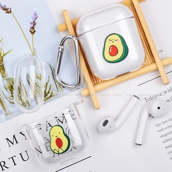 Cute Banana Avocado Earphone Case For Apple AirPods 1 2 Transparent Hard PC Cartoon Protective Headphone Case Cover For Airpods
Cute Banana Avocado Earphone Case For Apple AirPods 1 2 Transparent Hard PC Cartoon Protective Headphone Case Cover For Airpods