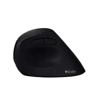V7 MW500 Vertical Ergonomic 6-Button Wireless Optical Mouse with adjustable DPI - Black, Right-hand, Vertical design, Optical, B
V7 MW500 Vertical Ergonomic 6-Button Wireless Optical Mouse with adjustable DPI - Black, Right-hand, Vertical design, Optical, B