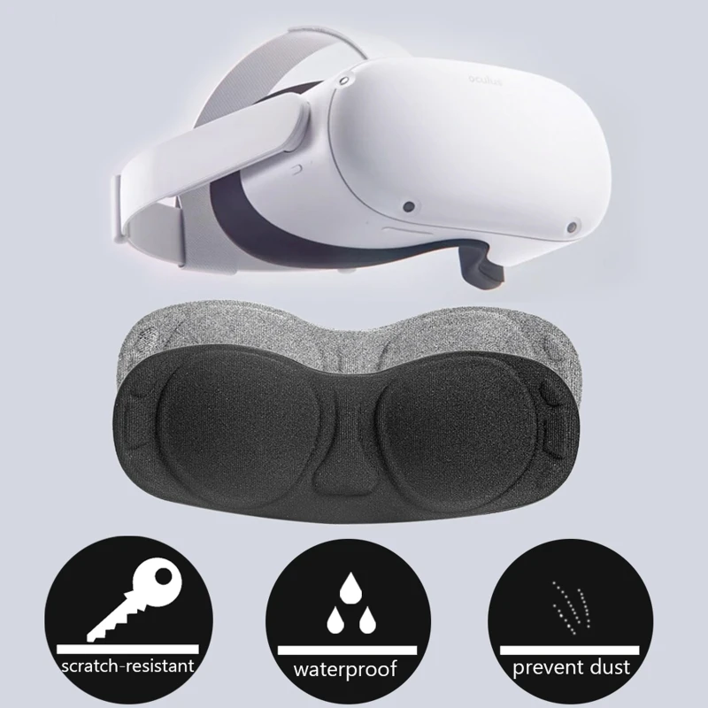 2pcs Dustproof VR Lens Anti Scratch Case Protective Cover Skin for Oculus Quest 2 VR Headset Glasses Accessories
2pcs Dustproof VR Lens Anti Scratch Case Protective Cover Skin for Oculus Quest 2 VR Headset Glasses Accessories
