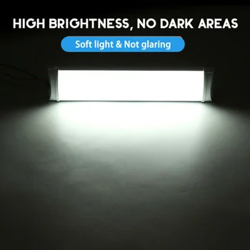 1PC Car Ceiling Lamps 72-LED Highlight Roof Interior Reading Light Truck DC12V/24V Auto Lights Signal Lamp
1PC Car Ceiling Lamps 72-LED Highlight Roof Interior Reading Light Truck DC12V/24V Auto Lights Signal Lamp