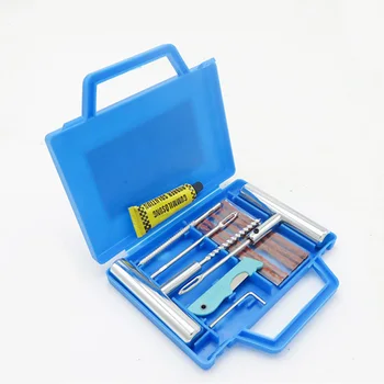 Tire Repair Kit DIY Flat Tire Repair Car Truck Motorcycle Home Plug Patch
Tire Repair Kit DIY Flat Tire Repair Car Truck Motorcycle Home Plug Patch