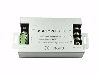 100pcs RGB Amplifier DC12V 24V 30A Output RGB LED Strip Power Repeater Console Controller
100pcs RGB Amplifier DC12V 24V 30A Output RGB LED Strip Power Repeater Console Controller