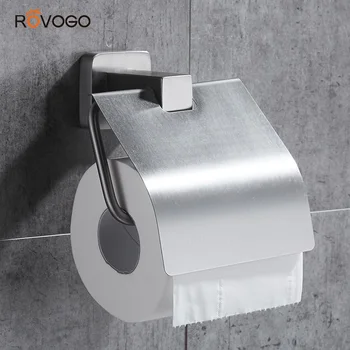 ROVOGO Bathroom Accessories Stainless Steel Toilet Paper with Cover, Storage Dust Proof Single Toilet Paper Roller Holder
ROVOGO Bathroom Accessories Stainless Steel Toilet Paper with Cover, Storage Dust Proof Single Toilet Paper Roller Holder
