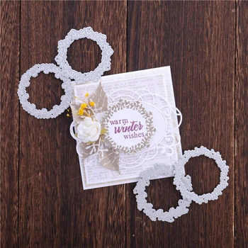 Kokorosa Metal Cutting Dies Christmas Wreath Stencils for Scrapbooking DIY Photo Album Paper Card Decorative Craft Embossing
Kokorosa Metal Cutting Dies Christmas Wreath Stencils for Scrapbooking DIY Photo Album Paper Card Decorative Craft Embossing