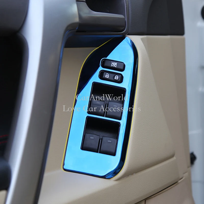 For Toyota Land Cruiser Prado 150 2010-2019 Door Window Switch Cover Interior Armrest Lift Panel Trims Car-Styling Accessories
For Toyota Land Cruiser Prado 150 2010-2019 Door Window Switch Cover Interior Armrest Lift Panel Trims Car-Styling Accessories
