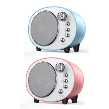Portable Outdoor Retro Mini Bluetooth Speaker Rechargeable TF Card Wireless Sound Loudspeaker Box AUX TWS FM Player
Portable Outdoor Retro Mini Bluetooth Speaker Rechargeable TF Card Wireless Sound Loudspeaker Box AUX TWS FM Player
