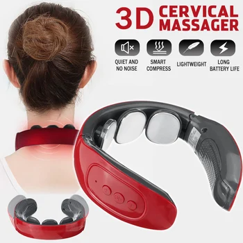 Smart 3D Magnetic Pulse Heated Electric Shoulder Neck Massager Far Infrared Heating Fatigue Pain Relief Cervical Massage
Smart 3D Magnetic Pulse Heated Electric Shoulder Neck Massager Far Infrared Heating Fatigue Pain Relief Cervical Massage