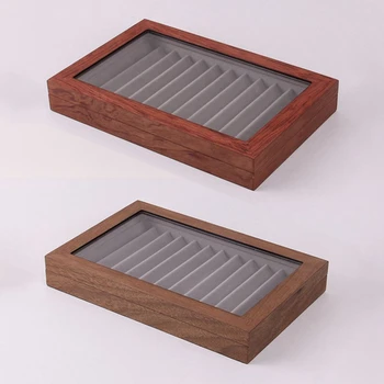 Wooden 12 Pen Storage Box,Glass Pen Display Box with Lid Storage Box, Top Glass Window Pen Collection Display Box
Wooden 12 Pen Storage Box,Glass Pen Display Box with Lid Storage Box, Top Glass Window Pen Collection Display Box