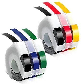 Embossing Label Maker Tapes 9mm x 3m Self-Adhesive 3D Plastic Tape for Dymo Embossing Label Machine
Embossing Label Maker Tapes 9mm x 3m Self-Adhesive 3D Plastic Tape for Dymo Embossing Label Machine