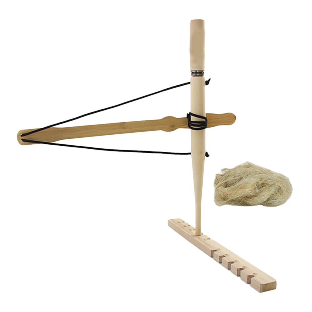 Bow Drill Fire Set Primitive Wood Kit Outdoor Survival Tool Bow Drill Fire Set Primitive Wood Kit Outdoor Survival Tool