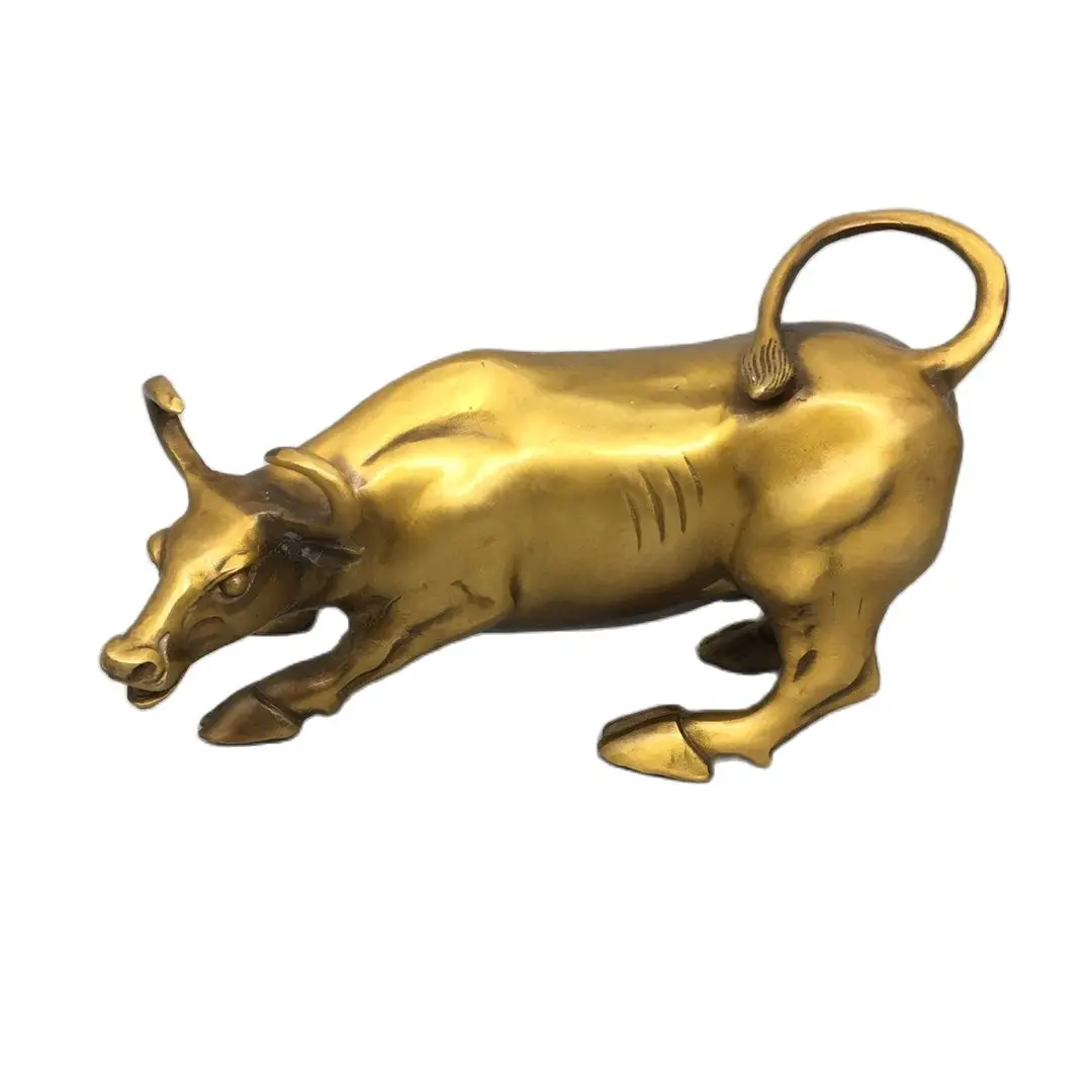 Home Living Room/Desk Decoration Gift High Quality Metal Bull Sculpture,Wealth Cow Statue 
Home Living Room/Desk Decoration Gift High Quality Metal Bull Sculpture,Wealth Cow Statue