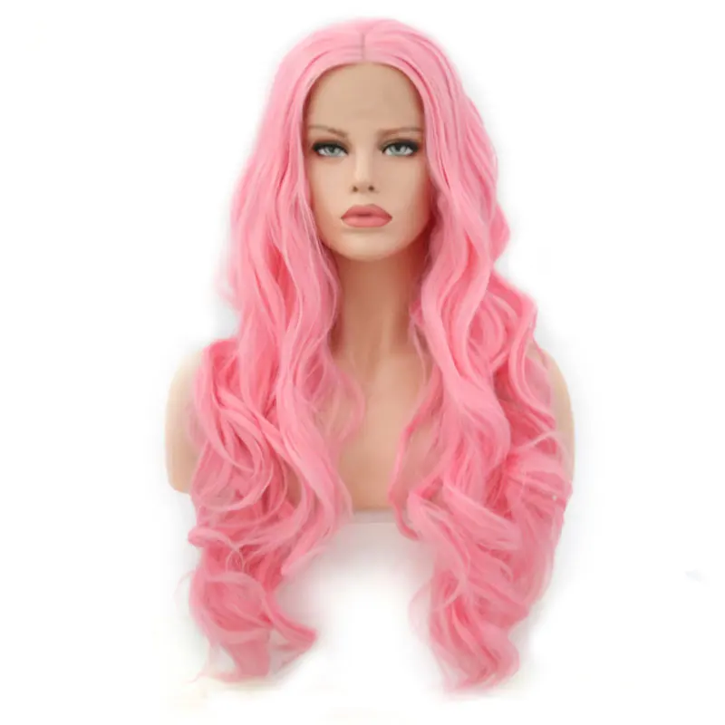 Bombshell Living Pink Body Wave Hair Synthetic Lace Front Wig Natural Hairline Heat Resistant Fiber Middle Part For Women Wigs
Bombshell Living Pink Body Wave Hair Synthetic Lace Front Wig Natural Hairline Heat Resistant Fiber Middle Part For Women Wigs