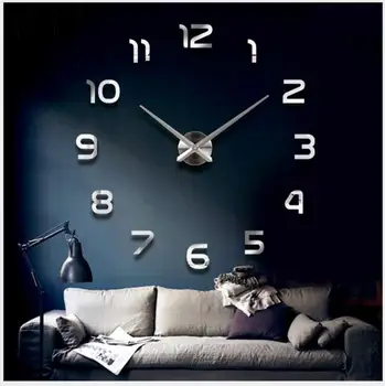 Super Large Size Creative Digital Diy Wall Clock European Clock Living Room Decorative Clock Modern Wall Sticker Clock
Super Large Size Creative Digital Diy Wall Clock European Clock Living Room Decorative Clock Modern Wall Sticker Clock