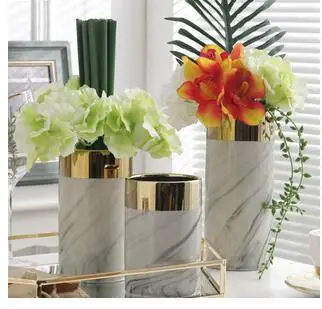 HOME VASE CERAMICS VASES WHITE MARBLE TEXTURE CRAFTS FLOWER POT FLOWER ORNAMENT FURNISHINGS HOME DECORATION ACCESSORIES MODERN
HOME VASE CERAMICS VASES WHITE MARBLE TEXTURE CRAFTS FLOWER POT FLOWER ORNAMENT FURNISHINGS HOME DECORATION ACCESSORIES MODERN