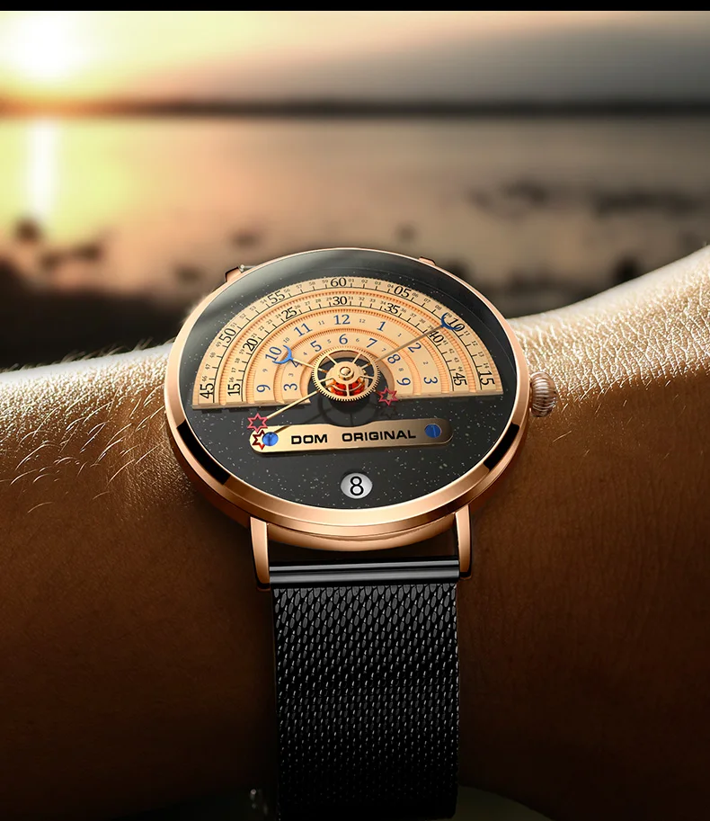 Fashion Mens Watches Top Brand DOM Luxury Quartz Watch Men Casual Steel Waterproof Sport Watch Relogio Masculino Fashion Mens Watches Top Brand DOM Luxury Quartz Watch Men Casual Steel Waterproof Sport Watch Relogio Masculino