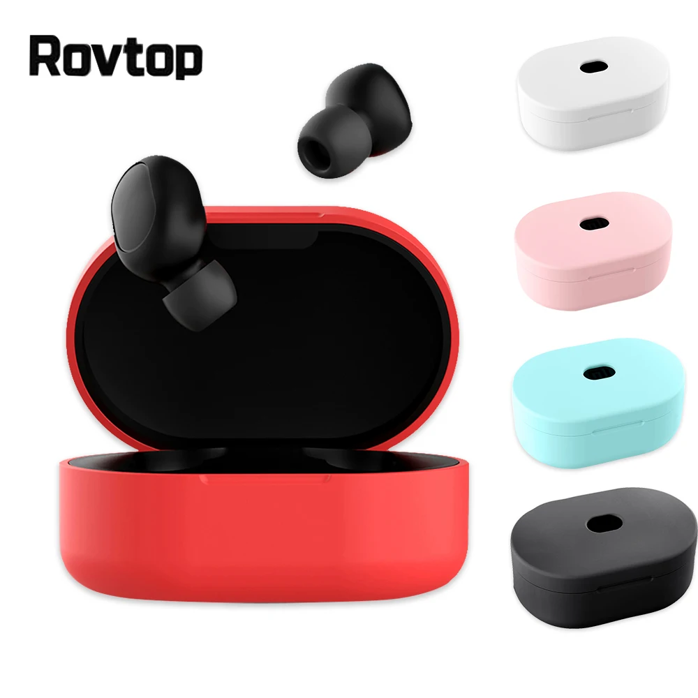 2019 Новое поступление силиконовый защитный чехол для наушников Xiaomi Redmi Airdot TWS Bluetooth