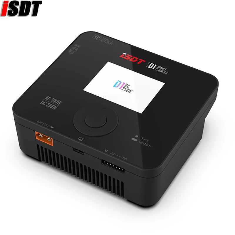 ISDT D1 AC 100W DC 250W 10A Dual Channel Smart Lipo Discharger Charger for 1-6S Lipo Battery RC FPV Racing Drone RC Parts
ISDT D1 AC 100W DC 250W 10A Dual Channel Smart Lipo Discharger Charger for 1-6S Lipo Battery RC FPV Racing Drone RC Parts