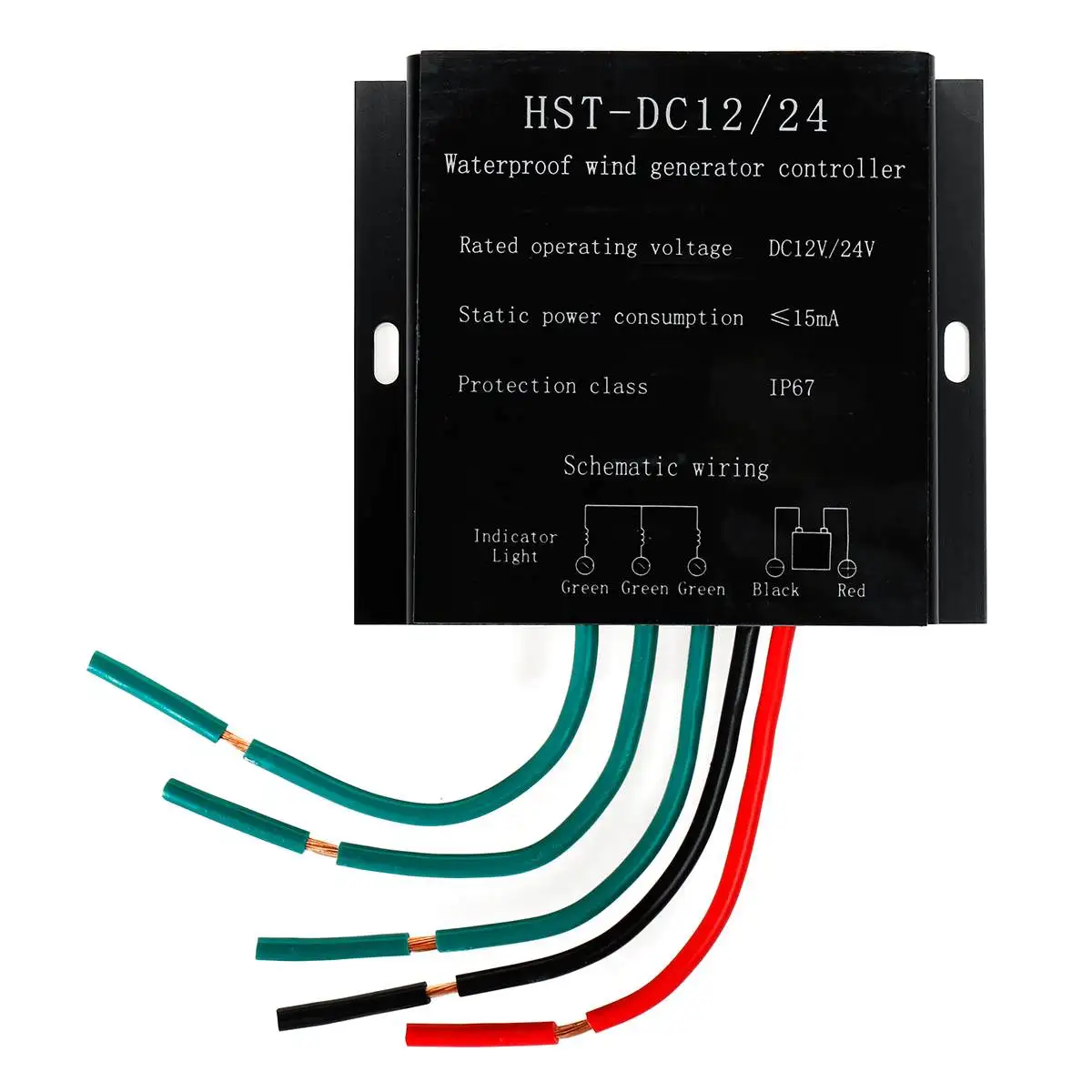 High Efficiency 12V/24V Wind Turbines Generator Charge Controller Waterproof IP67 Wind Turbines Generator Controller Regulator
High Efficiency 12V/24V Wind Turbines Generator Charge Controller Waterproof IP67 Wind Turbines Generator Controller Regulator