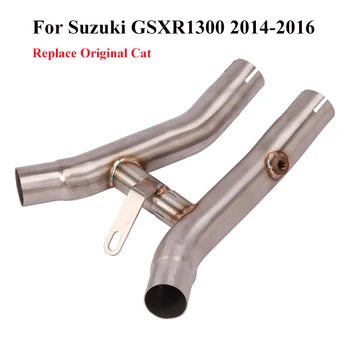GSXR1300 Motorcycle Exhaust Link Pipe Middle Connect Tube Replace Cat ATV Escape For Suzuki Hayabusa GSXR 1300 Slip On 2014-2016
GSXR1300 Motorcycle Exhaust Link Pipe Middle Connect Tube Replace Cat ATV Escape For Suzuki Hayabusa GSXR 1300 Slip On 2014-2016