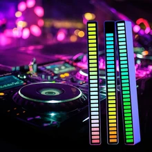 Newest Pickup Rhythm Light RGB Voice-Activated Colorful Voice-Activated Rhythm Music Atmosphere Light 32-Bit RGB Audio Pickup
Newest Pickup Rhythm Light RGB Voice-Activated Colorful Voice-Activated Rhythm Music Atmosphere Light 32-Bit RGB Audio Pickup