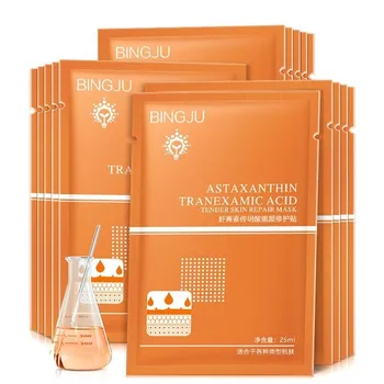 1/5pcs Astaxanthin Tranexamic Acid Mask Moisturizing Oil Control Smooth Skin Care Tender Skin Repair Mask
1/5pcs Astaxanthin Tranexamic Acid Mask Moisturizing Oil Control Smooth Skin Care Tender Skin Repair Mask
