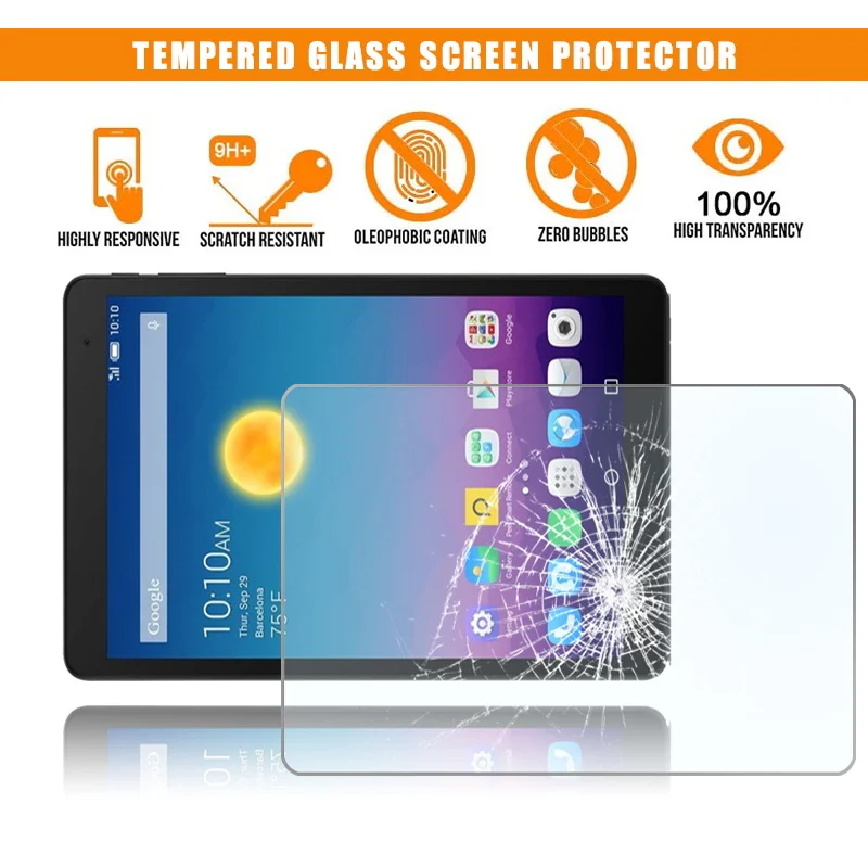 For Alcatel OneTouch POP 10 9.6" Full Tablet Tempered Glass 9H Premium Anti-Scratch Anti-fingerprint HD Film Protector Cover
For Alcatel OneTouch POP 10 9.6" Full Tablet Tempered Glass 9H Premium Anti-Scratch Anti-fingerprint HD Film Protector Cover