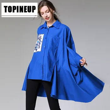 Womens Long Sleeves Solid color Irregular Hem Folds Button loose irregular plus size shirt blouse women
Womens Long Sleeves Solid color Irregular Hem Folds Button loose irregular plus size shirt blouse women