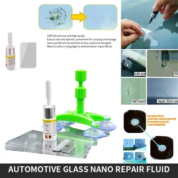 Car Automotive Glass Repair Fluid Kit Repair Resin Sleeved Razor Blade Window Glass Crack Chip Repair Tool 
Car Automotive Glass Repair Fluid Kit Repair Resin Sleeved Razor Blade Window Glass Crack Chip Repair Tool