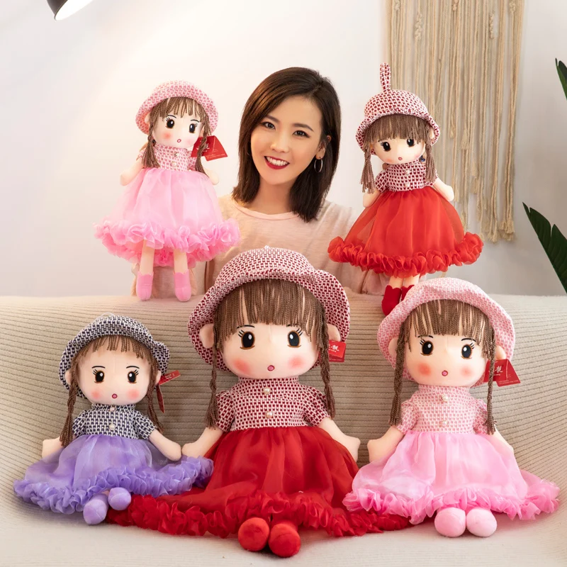 Stuffed Dolls Kawaii Children Plush Wedding Doll New Cute Toys Sweet Model Girls Boys Baby Plush Toy Dolls for Girls Stuffed Dolls Kawaii Children Plush Wedding Doll New Cute Toys Sweet Model Girls Boys Baby Plush Toy Dolls for Girls